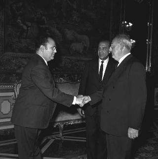 Hassib Ben Ammar, nuovo ambasciatore della Repubblica di Tunisia: presentazione lettere credenziali