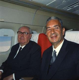 Visita ufficiale del Presidente della Repubblica Giuseppe Saragat accompagnato dall'on. Aldo Moro, Ministro degli Esteri, nella Repubblica Federativa di Jugoslavia (Belgrado, Zagabria, Lubiana), 2-6 ottobre 1969