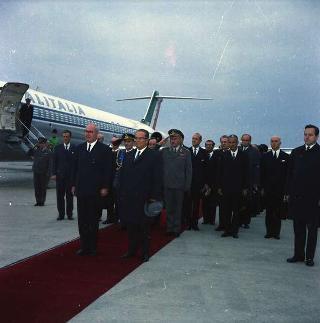Visita ufficiale del Presidente della Repubblica Giuseppe Saragat accompagnato dall'on. Aldo Moro, Ministro degli Esteri, nella Repubblica Federativa di Jugoslavia (Belgrado, Zagabria, Lubiana), 2-6 ottobre 1969