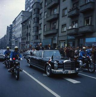 Visita ufficiale del Presidente della Repubblica Giuseppe Saragat accompagnato dall'on. Aldo Moro, Ministro degli Esteri, nella Repubblica Federativa di Jugoslavia (Belgrado, Zagabria, Lubiana), 2-6 ottobre 1969