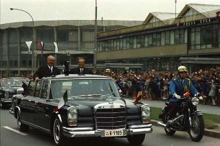 Visita ufficiale del Presidente della Repubblica Giuseppe Saragat accompagnato dall'on. Aldo Moro, Ministro degli Esteri, nella Repubblica Federativa di Jugoslavia (Belgrado, Zagabria, Lubiana), 2-6 ottobre 1969