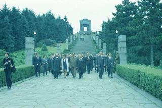 Visita ufficiale del Presidente della Repubblica Giuseppe Saragat accompagnato dall'on. Aldo Moro, Ministro degli Esteri, nella Repubblica Federativa di Jugoslavia (Belgrado, Zagabria, Lubiana), 2-6 ottobre 1969