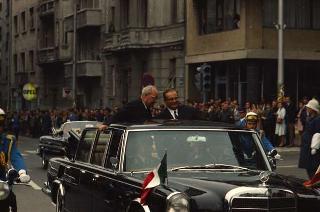 Visita ufficiale del Presidente della Repubblica Giuseppe Saragat accompagnato dall'on. Aldo Moro, Ministro degli Esteri, nella Repubblica Federativa di Jugoslavia (Belgrado, Zagabria, Lubiana), 2-6 ottobre 1969