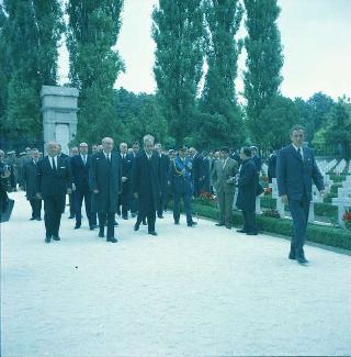 Visita ufficiale del Presidente della Repubblica Giuseppe Saragat accompagnato dall'on. Aldo Moro, Ministro degli Esteri, nella Repubblica Federativa di Jugoslavia (Belgrado, Zagabria, Lubiana), 2-6 ottobre 1969