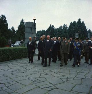 Visita ufficiale del Presidente della Repubblica Giuseppe Saragat accompagnato dall'on. Aldo Moro, Ministro degli Esteri, nella Repubblica Federativa di Jugoslavia (Belgrado, Zagabria, Lubiana), 2-6 ottobre 1969