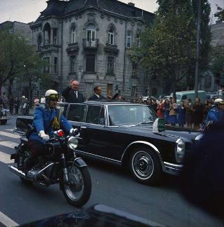 Visita ufficiale del Presidente della Repubblica Giuseppe Saragat accompagnato dall'on. Aldo Moro, Ministro degli Esteri, nella Repubblica Federativa di Jugoslavia (Belgrado, Zagabria, Lubiana), 2-6 ottobre 1969
