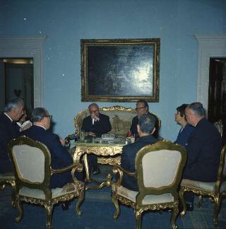 Visita ufficiale del Presidente della Repubblica Giuseppe Saragat accompagnato dall'on. Aldo Moro, Ministro degli Esteri, nella Repubblica Federativa di Jugoslavia (Belgrado, Zagabria, Lubiana), 2-6 ottobre 1969