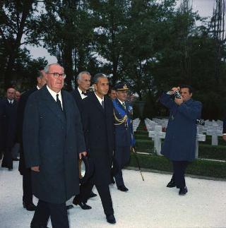 Visita ufficiale del Presidente della Repubblica Giuseppe Saragat accompagnato dall'on. Aldo Moro, Ministro degli Esteri, nella Repubblica Federativa di Jugoslavia (Belgrado, Zagabria, Lubiana), 2-6 ottobre 1969