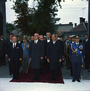 Visita ufficiale del Presidente della Repubblica Giuseppe Saragat accompagnato dall'on. Aldo Moro, Ministro degli Esteri, nella Repubblica Federativa di Jugoslavia (Belgrado, Zagabria, Lubiana), 2-6 ottobre 1969