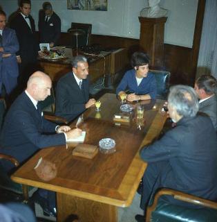 Visita ufficiale del Presidente della Repubblica Giuseppe Saragat accompagnato dall'on. Aldo Moro, Ministro degli Esteri, nella Repubblica Federativa di Jugoslavia (Belgrado, Zagabria, Lubiana), 2-6 ottobre 1969