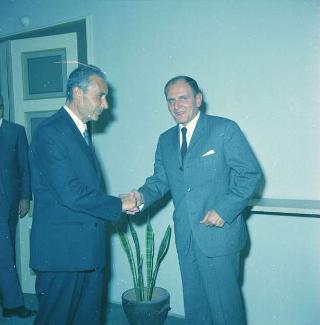 Visita ufficiale del Presidente della Repubblica Giuseppe Saragat accompagnato dall'on. Aldo Moro, Ministro degli Esteri, nella Repubblica Federativa di Jugoslavia (Belgrado, Zagabria, Lubiana), 2-6 ottobre 1969