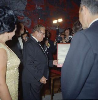 Visita ufficiale del Presidente della Repubblica Giuseppe Saragat accompagnato dall'on. Aldo Moro, Ministro degli Esteri, nella Repubblica Federativa di Jugoslavia (Belgrado, Zagabria, Lubiana), 2-6 ottobre 1969