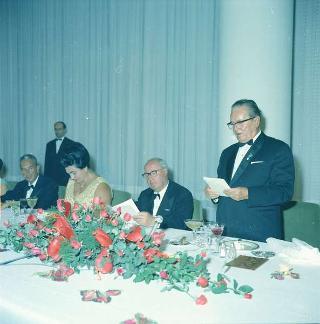 Visita ufficiale del Presidente della Repubblica Giuseppe Saragat accompagnato dall'on. Aldo Moro, Ministro degli Esteri, nella Repubblica Federativa di Jugoslavia (Belgrado, Zagabria, Lubiana), 2-6 ottobre 1969