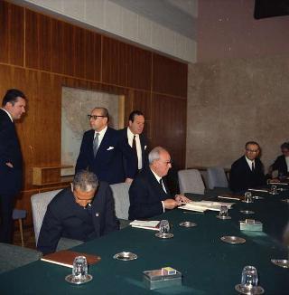 Visita ufficiale del Presidente della Repubblica Giuseppe Saragat accompagnato dall'on. Aldo Moro, Ministro degli Esteri, nella Repubblica Federativa di Jugoslavia (Belgrado, Zagabria, Lubiana), 2-6 ottobre 1969