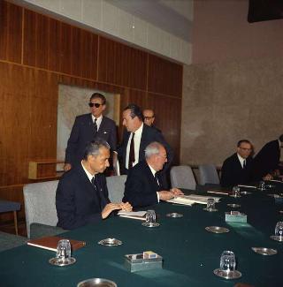 Visita ufficiale del Presidente della Repubblica Giuseppe Saragat accompagnato dall'on. Aldo Moro, Ministro degli Esteri, nella Repubblica Federativa di Jugoslavia (Belgrado, Zagabria, Lubiana), 2-6 ottobre 1969