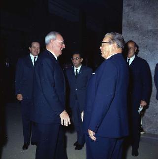 Visita ufficiale del Presidente della Repubblica Giuseppe Saragat accompagnato dall'on. Aldo Moro, Ministro degli Esteri, nella Repubblica Federativa di Jugoslavia (Belgrado, Zagabria, Lubiana), 2-6 ottobre 1969