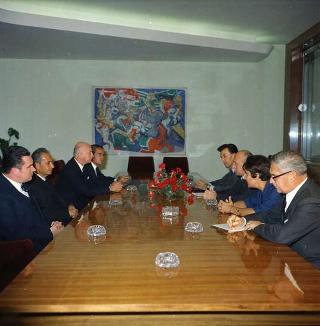 Visita ufficiale del Presidente della Repubblica Giuseppe Saragat accompagnato dall'on. Aldo Moro, Ministro degli Esteri, nella Repubblica Federativa di Jugoslavia (Belgrado, Zagabria, Lubiana), 2-6 ottobre 1969