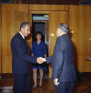 Visita ufficiale del Presidente della Repubblica Giuseppe Saragat accompagnato dall'on. Aldo Moro, Ministro degli Esteri, nella Repubblica Federativa di Jugoslavia (Belgrado, Zagabria, Lubiana), 2-6 ottobre 1969