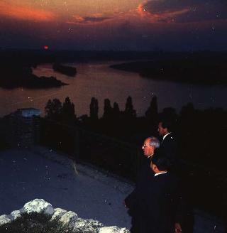 Visita ufficiale del Presidente della Repubblica Giuseppe Saragat accompagnato dall'on. Aldo Moro, Ministro degli Esteri, nella Repubblica Federativa di Jugoslavia (Belgrado, Zagabria, Lubiana), 2-6 ottobre 1969