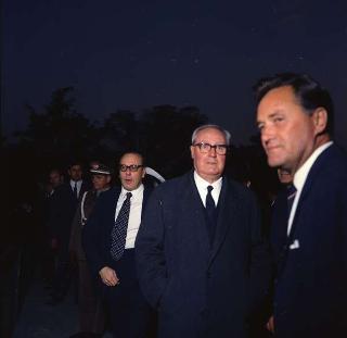 Visita ufficiale del Presidente della Repubblica Giuseppe Saragat accompagnato dall'on. Aldo Moro, Ministro degli Esteri, nella Repubblica Federativa di Jugoslavia (Belgrado, Zagabria, Lubiana), 2-6 ottobre 1969