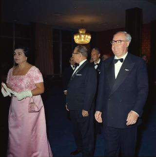 Visita ufficiale del Presidente della Repubblica Giuseppe Saragat accompagnato dall'on. Aldo Moro, Ministro degli Esteri, nella Repubblica Federativa di Jugoslavia (Belgrado, Zagabria, Lubiana), 2-6 ottobre 1969
