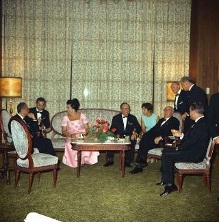 Visita ufficiale del Presidente della Repubblica Giuseppe Saragat accompagnato dall'on. Aldo Moro, Ministro degli Esteri, nella Repubblica Federativa di Jugoslavia (Belgrado, Zagabria, Lubiana), 2-6 ottobre 1969