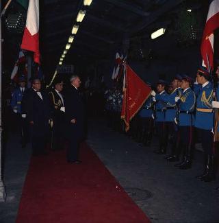 Visita ufficiale del Presidente della Repubblica Giuseppe Saragat accompagnato dall'on. Aldo Moro, Ministro degli Esteri, nella Repubblica Federativa di Jugoslavia (Belgrado, Zagabria, Lubiana), 2-6 ottobre 1969