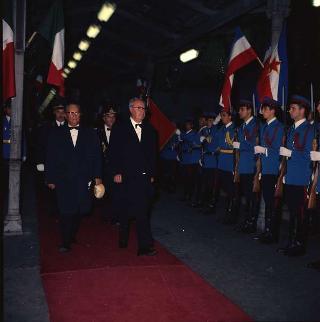 Visita ufficiale del Presidente della Repubblica Giuseppe Saragat accompagnato dall'on. Aldo Moro, Ministro degli Esteri, nella Repubblica Federativa di Jugoslavia (Belgrado, Zagabria, Lubiana), 2-6 ottobre 1969