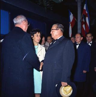 Visita ufficiale del Presidente della Repubblica Giuseppe Saragat accompagnato dall'on. Aldo Moro, Ministro degli Esteri, nella Repubblica Federativa di Jugoslavia (Belgrado, Zagabria, Lubiana), 2-6 ottobre 1969