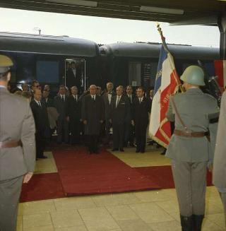 Visita ufficiale del Presidente della Repubblica Giuseppe Saragat accompagnato dall'on. Aldo Moro, Ministro degli Esteri, nella Repubblica Federativa di Jugoslavia (Belgrado, Zagabria, Lubiana), 2-6 ottobre 1969