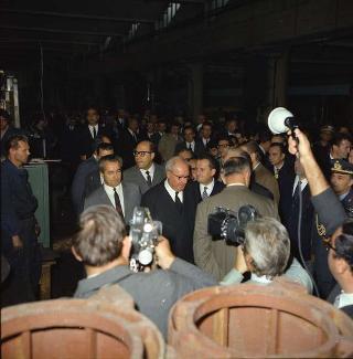 Visita ufficiale del Presidente della Repubblica Giuseppe Saragat accompagnato dall'on. Aldo Moro, Ministro degli Esteri, nella Repubblica Federativa di Jugoslavia (Belgrado, Zagabria, Lubiana), 2-6 ottobre 1969