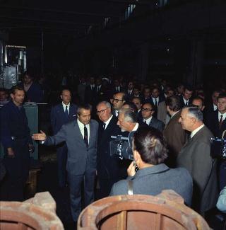 Visita ufficiale del Presidente della Repubblica Giuseppe Saragat accompagnato dall'on. Aldo Moro, Ministro degli Esteri, nella Repubblica Federativa di Jugoslavia (Belgrado, Zagabria, Lubiana), 2-6 ottobre 1969
