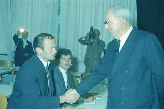 Visita ufficiale del Presidente della Repubblica Giuseppe Saragat accompagnato dall'on. Aldo Moro, Ministro degli Esteri, nella Repubblica Federativa di Jugoslavia (Belgrado, Zagabria, Lubiana), 2-6 ottobre 1969
