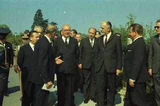 Visita ufficiale del Presidente della Repubblica Giuseppe Saragat accompagnato dall'on. Aldo Moro, Ministro degli Esteri, nella Repubblica Federativa di Jugoslavia (Belgrado, Zagabria, Lubiana), 2-6 ottobre 1969