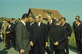 Visita ufficiale del Presidente della Repubblica Giuseppe Saragat accompagnato dall'on. Aldo Moro, Ministro degli Esteri, nella Repubblica Federativa di Jugoslavia (Belgrado, Zagabria, Lubiana), 2-6 ottobre 1969