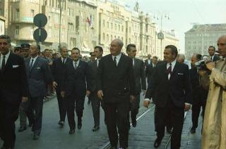 Visita ufficiale del Presidente della Repubblica Giuseppe Saragat accompagnato dall'on. Aldo Moro, Ministro degli Esteri, nella Repubblica Federativa di Jugoslavia (Belgrado, Zagabria, Lubiana), 2-6 ottobre 1969