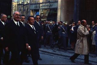 Visita ufficiale del Presidente della Repubblica Giuseppe Saragat accompagnato dall'on. Aldo Moro, Ministro degli Esteri, nella Repubblica Federativa di Jugoslavia (Belgrado, Zagabria, Lubiana), 2-6 ottobre 1969