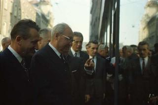 Visita ufficiale del Presidente della Repubblica Giuseppe Saragat accompagnato dall'on. Aldo Moro, Ministro degli Esteri, nella Repubblica Federativa di Jugoslavia (Belgrado, Zagabria, Lubiana), 2-6 ottobre 1969