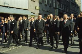 Visita ufficiale del Presidente della Repubblica Giuseppe Saragat accompagnato dall'on. Aldo Moro, Ministro degli Esteri, nella Repubblica Federativa di Jugoslavia (Belgrado, Zagabria, Lubiana), 2-6 ottobre 1969