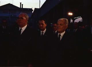 Visita ufficiale del Presidente della Repubblica Giuseppe Saragat accompagnato dall'on. Aldo Moro, Ministro degli Esteri, nella Repubblica Federativa di Jugoslavia (Belgrado, Zagabria, Lubiana), 2-6 ottobre 1969