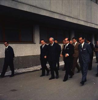Visita ufficiale del Presidente della Repubblica Giuseppe Saragat accompagnato dall'on. Aldo Moro, Ministro degli Esteri, nella Repubblica Federativa di Jugoslavia (Belgrado, Zagabria, Lubiana), 2-6 ottobre 1969