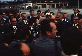 Visita ufficiale del Presidente della Repubblica Giuseppe Saragat accompagnato dall'on. Aldo Moro, Ministro degli Esteri, nella Repubblica Federativa di Jugoslavia (Belgrado, Zagabria, Lubiana), 2-6 ottobre 1969