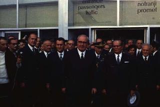 Visita ufficiale del Presidente della Repubblica Giuseppe Saragat accompagnato dall'on. Aldo Moro, Ministro degli Esteri, nella Repubblica Federativa di Jugoslavia (Belgrado, Zagabria, Lubiana), 2-6 ottobre 1969