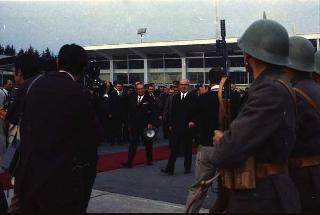 Visita ufficiale del Presidente della Repubblica Giuseppe Saragat accompagnato dall'on. Aldo Moro, Ministro degli Esteri, nella Repubblica Federativa di Jugoslavia (Belgrado, Zagabria, Lubiana), 2-6 ottobre 1969