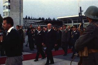 Visita ufficiale del Presidente della Repubblica Giuseppe Saragat accompagnato dall'on. Aldo Moro, Ministro degli Esteri, nella Repubblica Federativa di Jugoslavia (Belgrado, Zagabria, Lubiana), 2-6 ottobre 1969