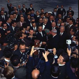 Visita ufficiale del Presidente della Repubblica Giuseppe Saragat accompagnato dall'on. Aldo Moro, Ministro degli Esteri, nella Repubblica Federativa di Jugoslavia (Belgrado, Zagabria, Lubiana), 2-6 ottobre 1969