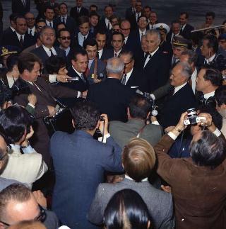 Visita ufficiale del Presidente della Repubblica Giuseppe Saragat accompagnato dall'on. Aldo Moro, Ministro degli Esteri, nella Repubblica Federativa di Jugoslavia (Belgrado, Zagabria, Lubiana), 2-6 ottobre 1969