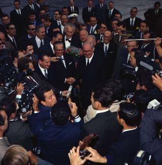 Visita ufficiale del Presidente della Repubblica Giuseppe Saragat accompagnato dall'on. Aldo Moro, Ministro degli Esteri, nella Repubblica Federativa di Jugoslavia (Belgrado, Zagabria, Lubiana), 2-6 ottobre 1969