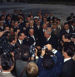 Visita ufficiale del Presidente della Repubblica Giuseppe Saragat accompagnato dall'on. Aldo Moro, Ministro degli Esteri, nella Repubblica Federativa di Jugoslavia (Belgrado, Zagabria, Lubiana), 2-6 ottobre 1969