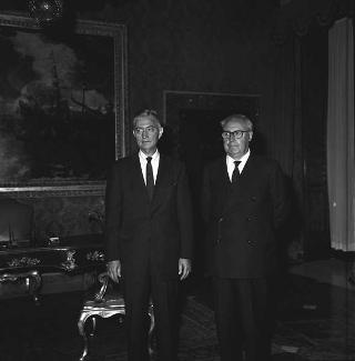 Graham A. Martin, nuovo ambasciatore degli Stati Uniti d'America: presentazione lettere credenziali